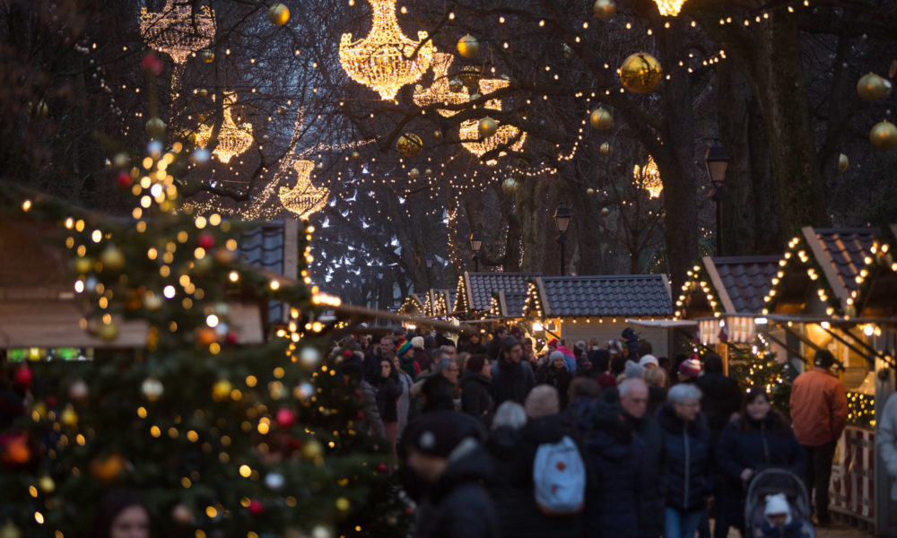 Genève Noël Jardin