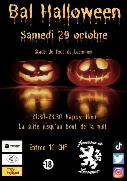 Bal d'Halloween Laconnex