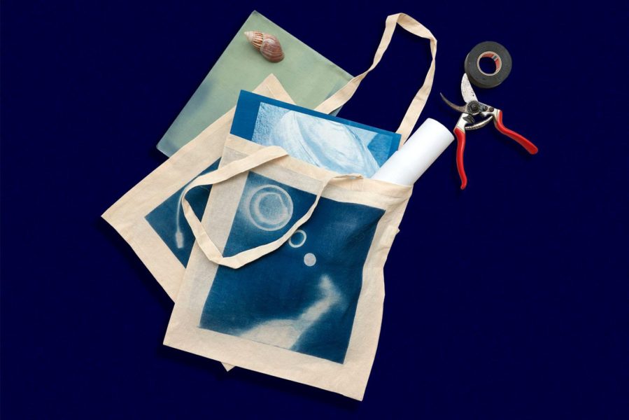 Atelier cyanotype