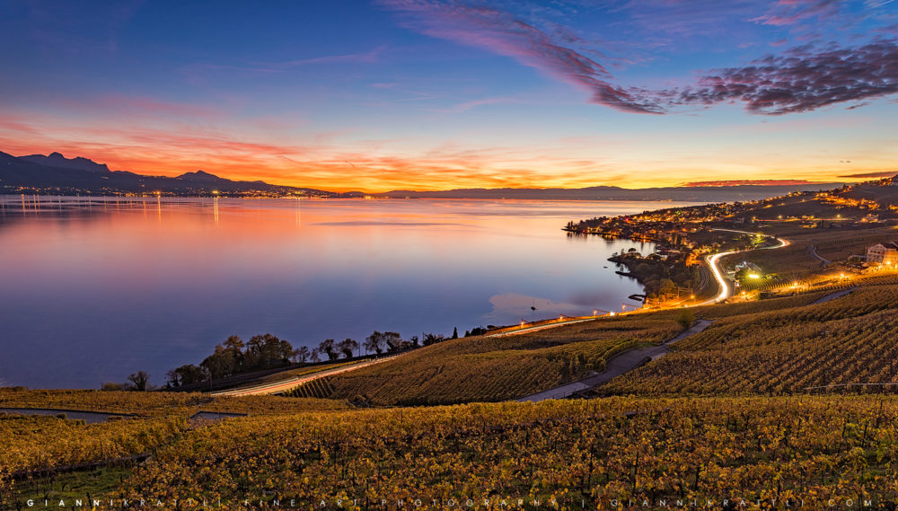lavaux-sunset