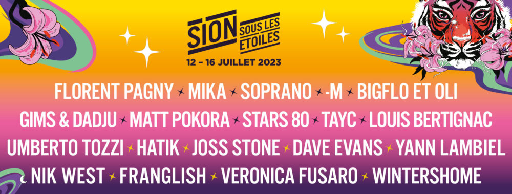 Sion sous les étoiles 2023