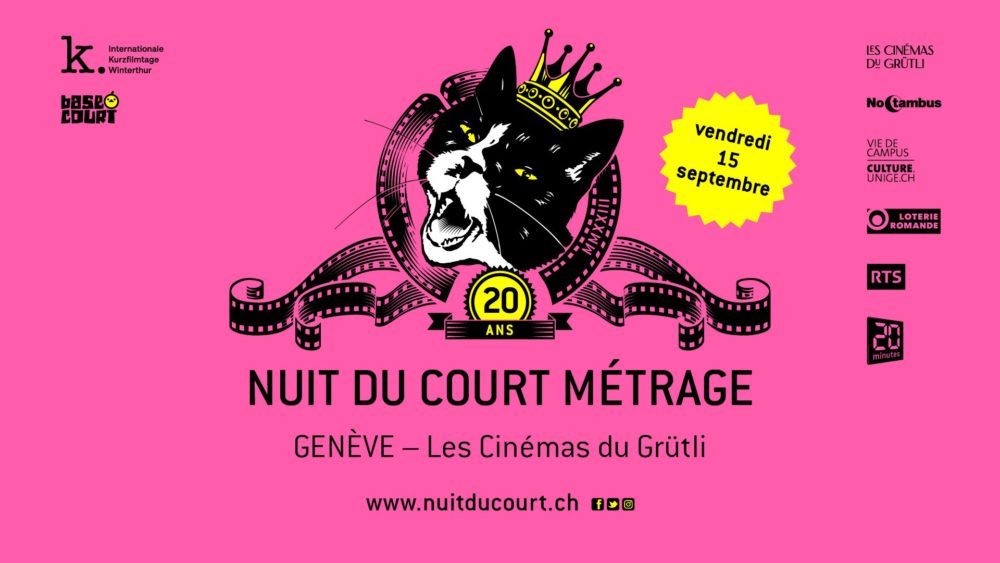 Nuit du Court Métrage Genève septembre