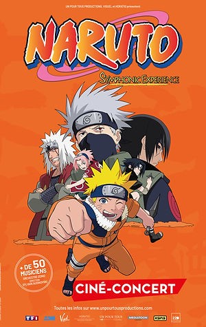 Affiche Naruto Symphonic Experience