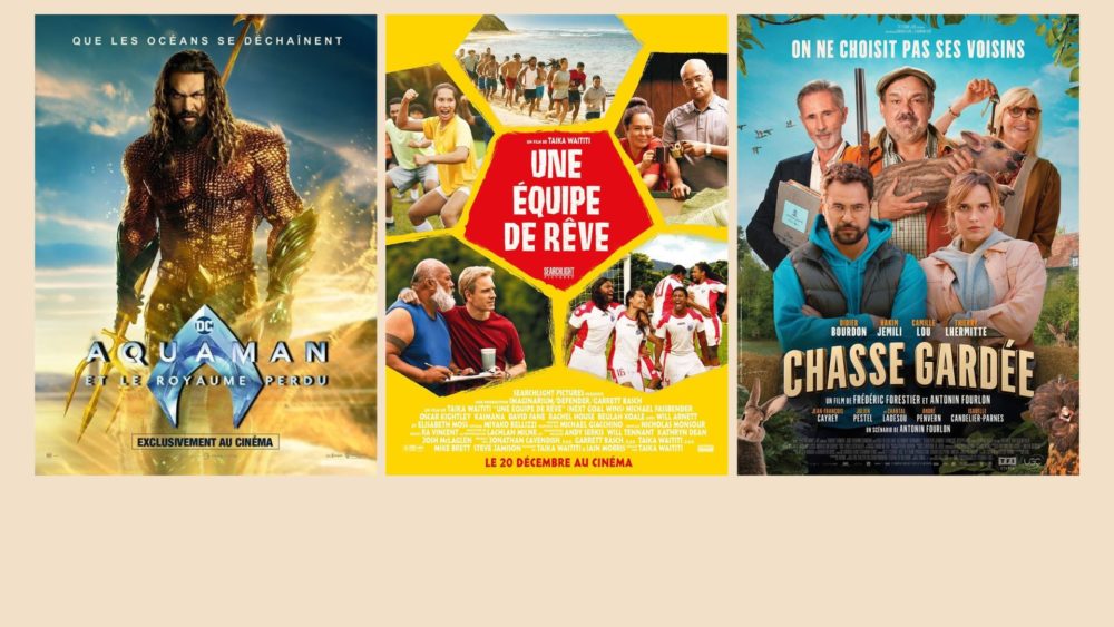 Sorties cinéma 20.12.23