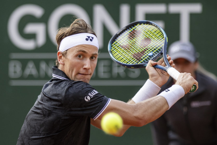 Casper Ruud et Ben Shelton au Gonet Geneva Open