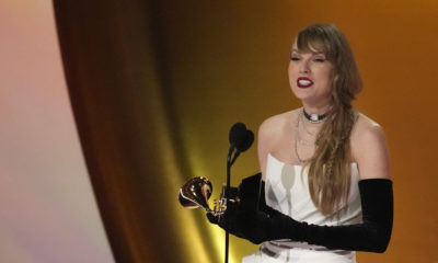 Taylor Swift a remporté le Grammy Award du meilleur album cette année encore.