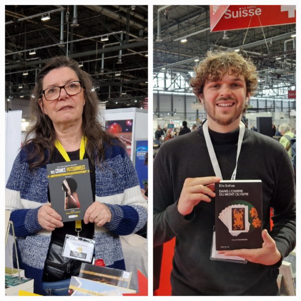 Salon du livre: coup de projecteur sur deux écrivains