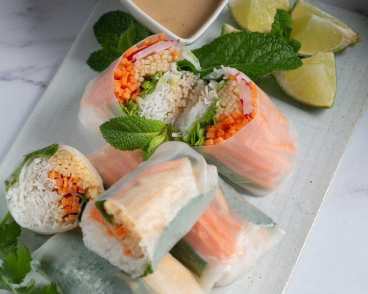 Rouleaux de printemps recettes
