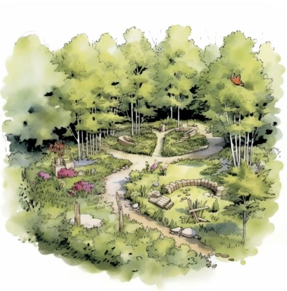 Une forêt en pleine ville...et comestible