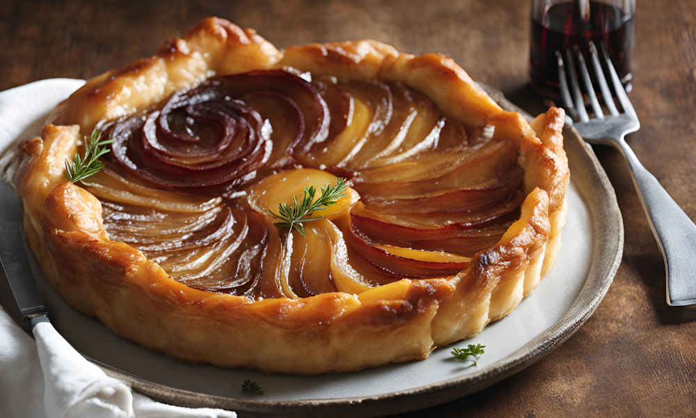 Recette tarte tatin salée