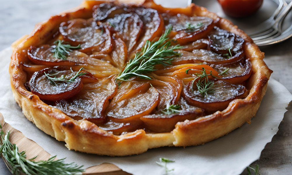 Tarte tatin salée recette