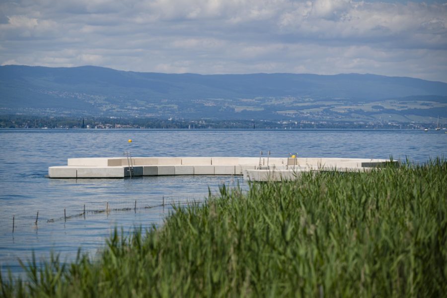 Un nouvel accès de baignade sur le quai de Cologny