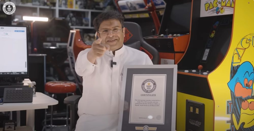 Consoles record mondial