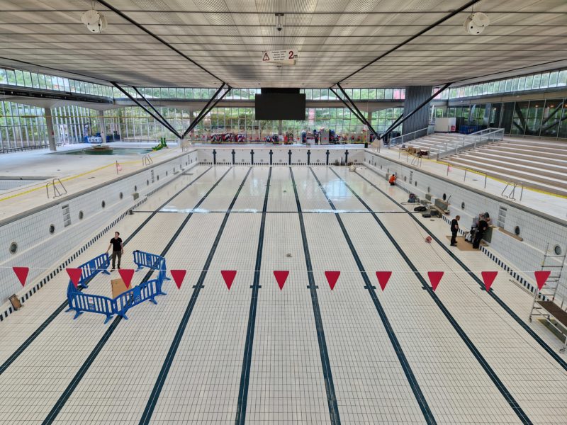 La piscine des Vernets se fait une beauté
