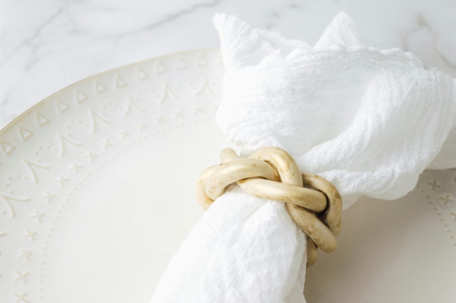 Ronds serviette DIY