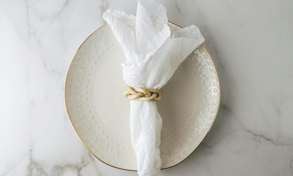 DIY ronds serviette