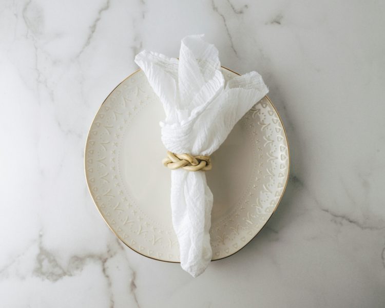 DIY ronds serviette