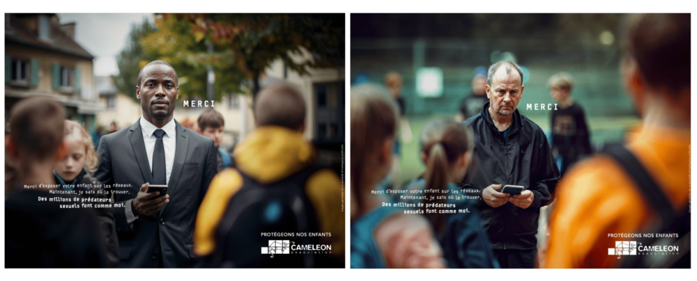 Sharenting campagne CAMELEON