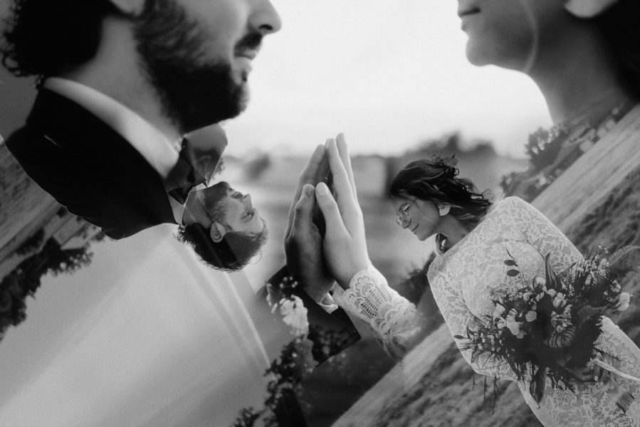 Ted Kim couple mariage