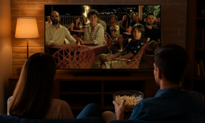 Un couple regarde la télévision, scène de film à l'écran – sélection Carac du 28 avril au 4 mai 2025