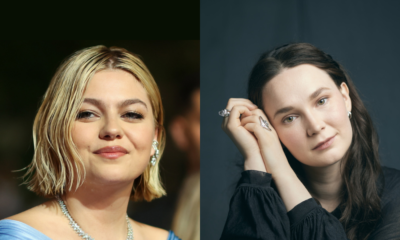 La photo portrait du visage souriants de Louane et de celui de Zo"Më
