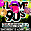 Ambiance festive à la soirée I Love 90’s au MAD Club de Lausanne