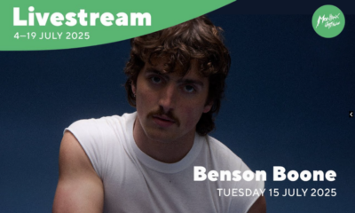 Benson Boone en live au Montreux Jazz Festival le 15 juillet 2025
