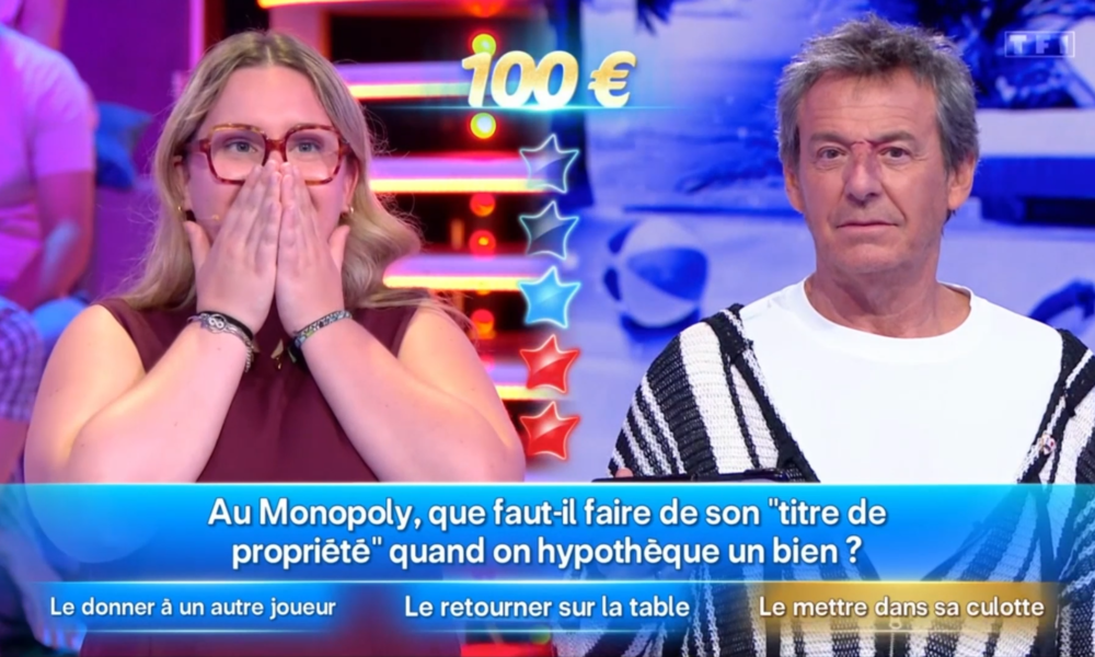 Capture d’écran d’Émilie dans Les 12 Coups de midi après son zéro au coup de maître du 12 août 2025