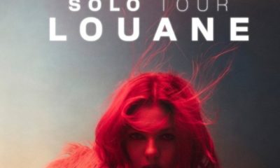 Affiche officielle du Solo Tour de Louane, la tournée 2025 qui passera par la Geneva Arena le 29 novembre.