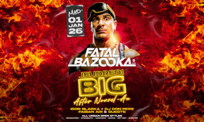 Fatal Bazooka sur scène lors d’une soirée festive au MAD Club de Lausanne