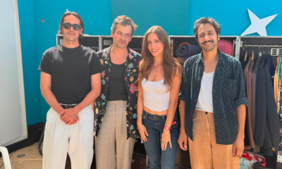Le groupe Feu! Chatterton en interview au Paléo Festival avant son concert sur la scène Vega.